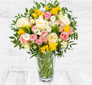 Rose and Freesia